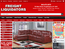 Tablet Screenshot of furnitureandfloorstore.com
